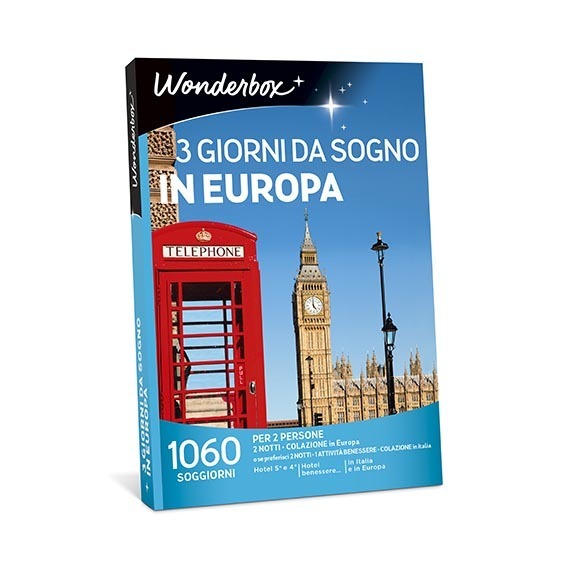 3 giorni da Sogno in Europa - E-box 