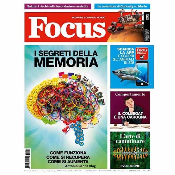 FOCUS - Abbonamento 1 anno Cartaceo/Digitale 