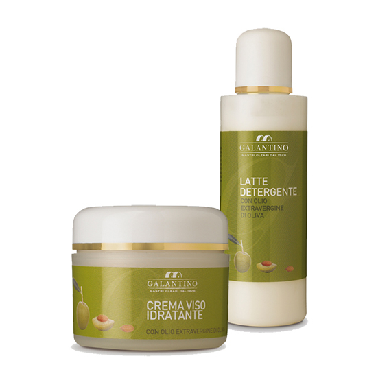 Set crema viso e latte detergente 