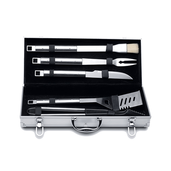 Set 6pz barbecue in valigetta - Essentials 