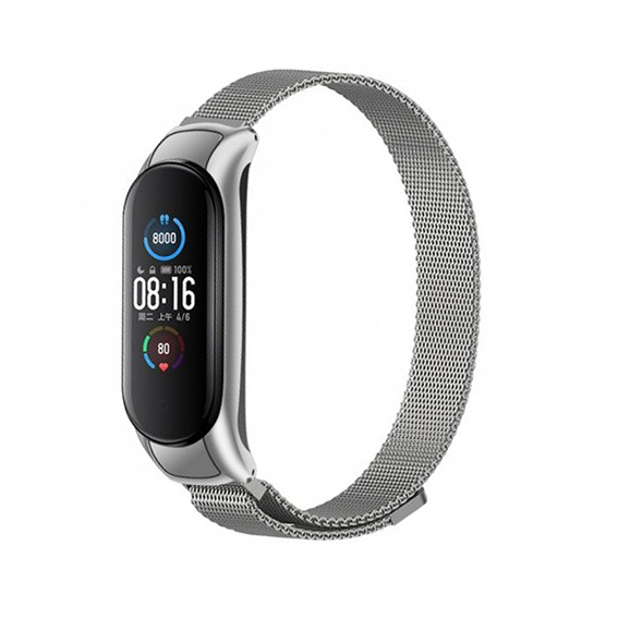 Smartwatch Fitness in acciaio 