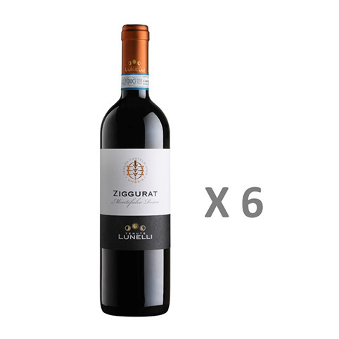 6 Btg Montefalco Rosso DOC Ziggurat 