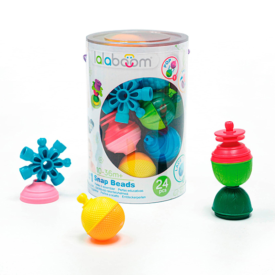 Perle educative in secchiello 24 pezzi 