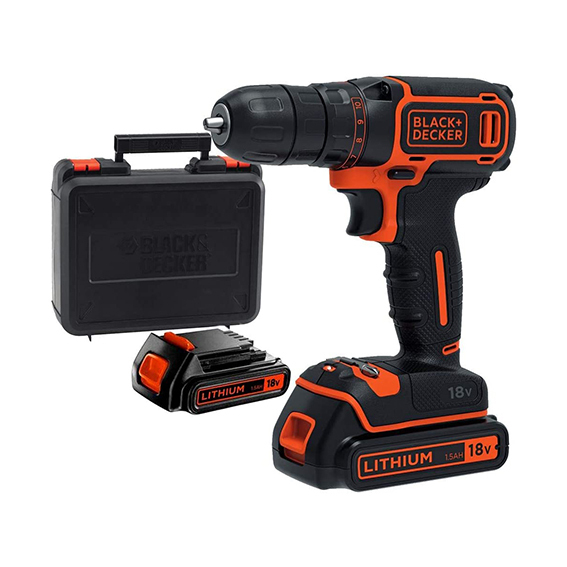 Trapano/avvitatore 18v 2 con valigetta 