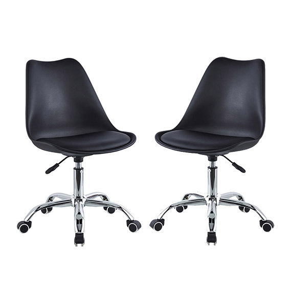 Set di 2 Sedie con cuscino 