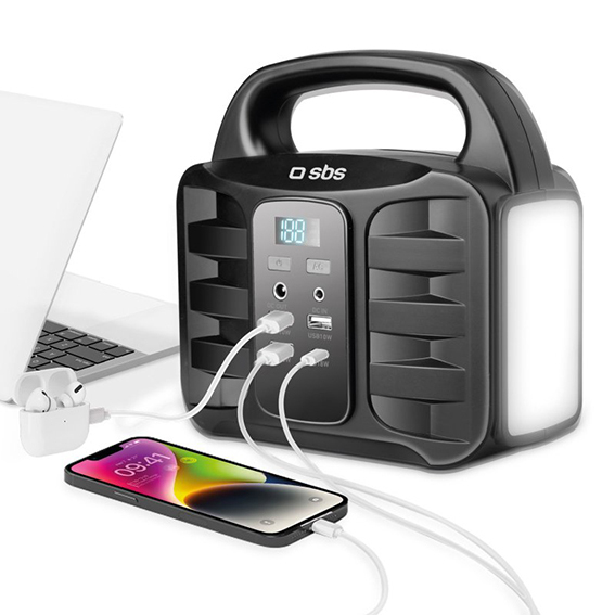 Portable Power Station 150W - 6 dispositivi 