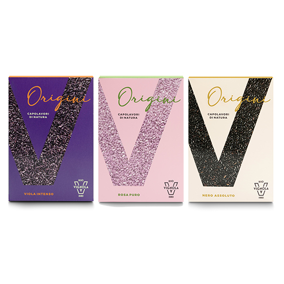 Il Percorso del Riso: VIOLA/ROSA/NERO 