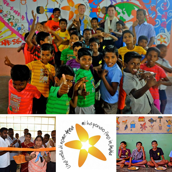 Supporto per la costruzione dell'orfanotrofio 