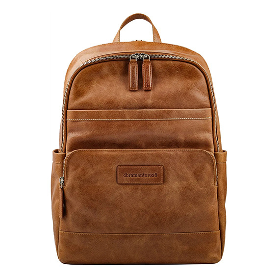 Zaino in pelle porta Pc fino a 16'' 