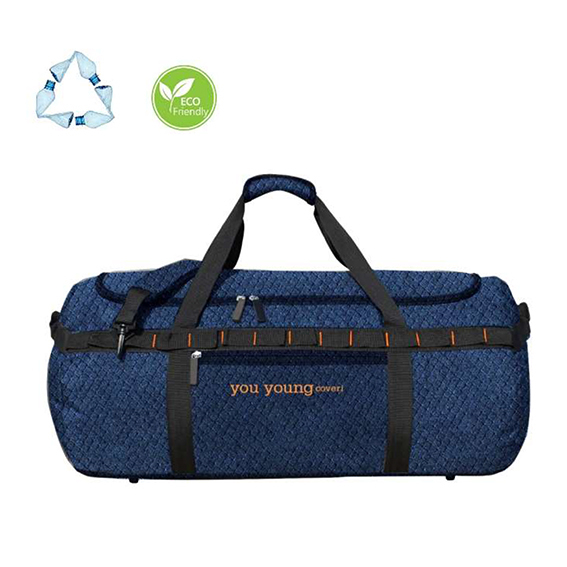 Borsone cilindrico Ecofriendly in R PET 