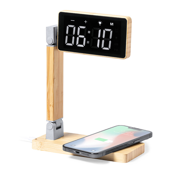 Orologio multifunzione e caricatore wireless  