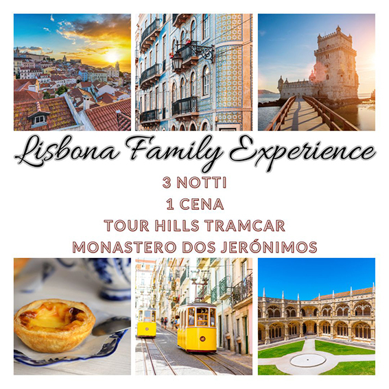 Soggiorno Famiglia di 4 giorni a LISBONA 