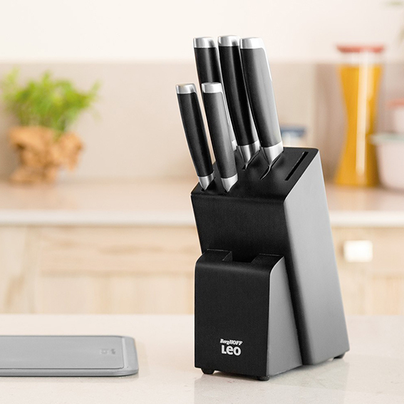 Blocco coltelli 6 pz 