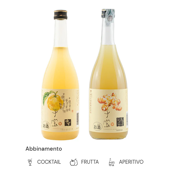 Set 2 Sake Giapponesi Fruttati 