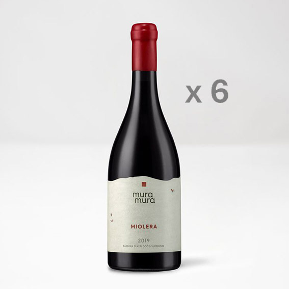 Vino Rosso Barbera D'asti Miolera - 6 btg 
