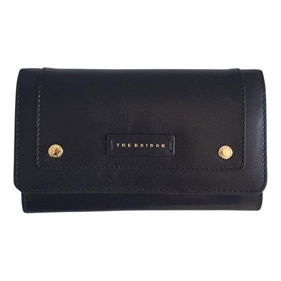 Portafoglio donna in cuoio Black 