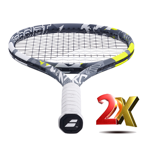 Set da 2 Racchette Tennis Evo Aero Lite 