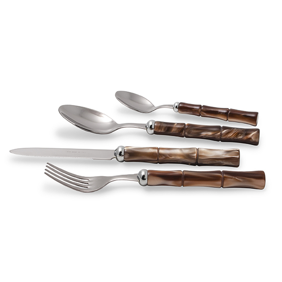 Set posate Bamboo 24 pezzi 