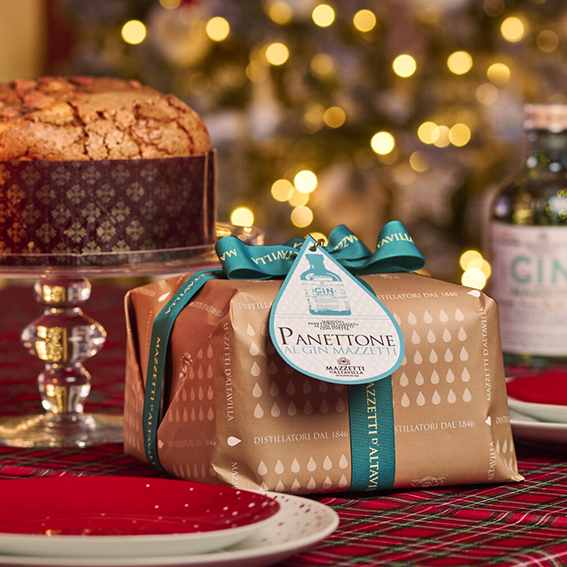 Panettone artigianale al Gin 1 kg 