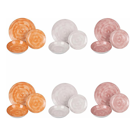 Servizio piatti 18 pezzi Fall City 