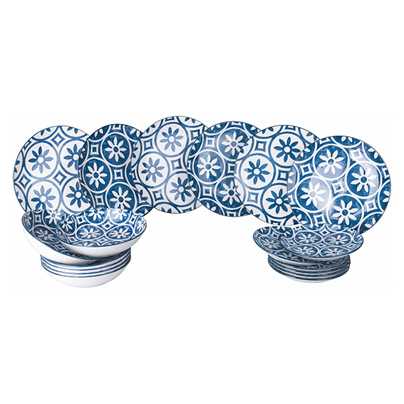 Servizio piatti 18 pezzi Paxos 