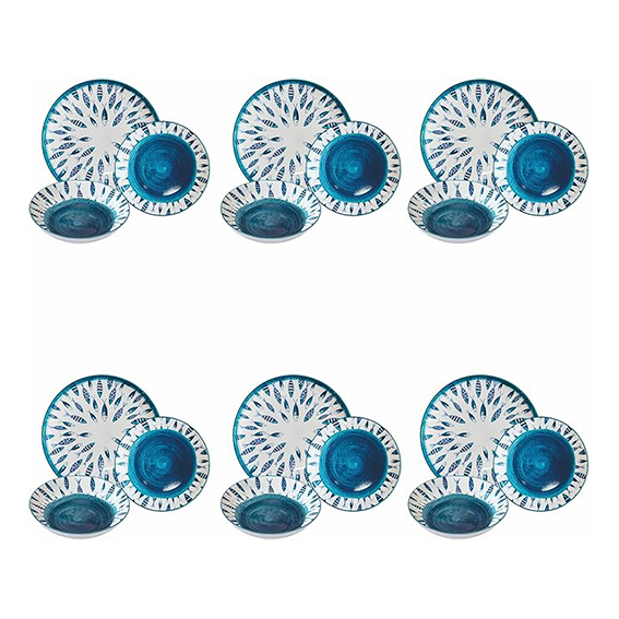 Servizio piatti 18 pezzi Marechiaro 