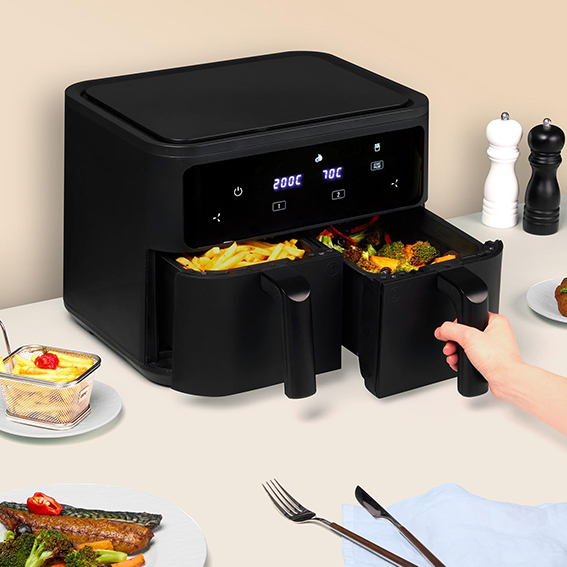 Friggitrice ad aria GUSTO Dual 9L 