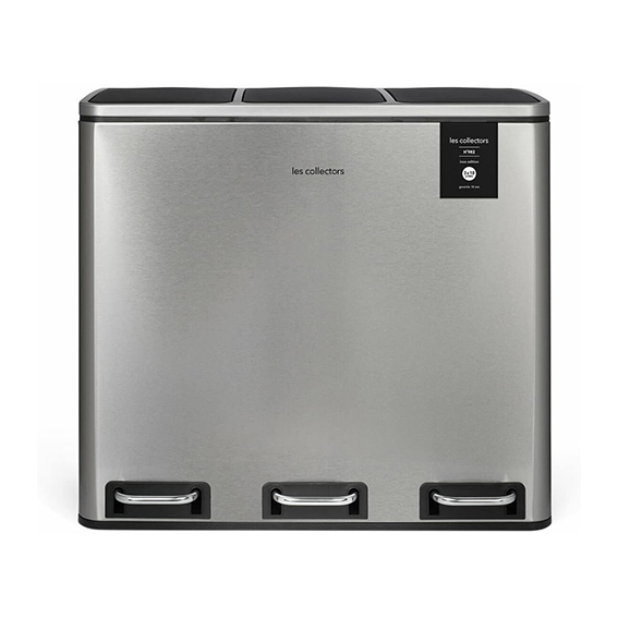 Pattumiera tripla 3x18L 