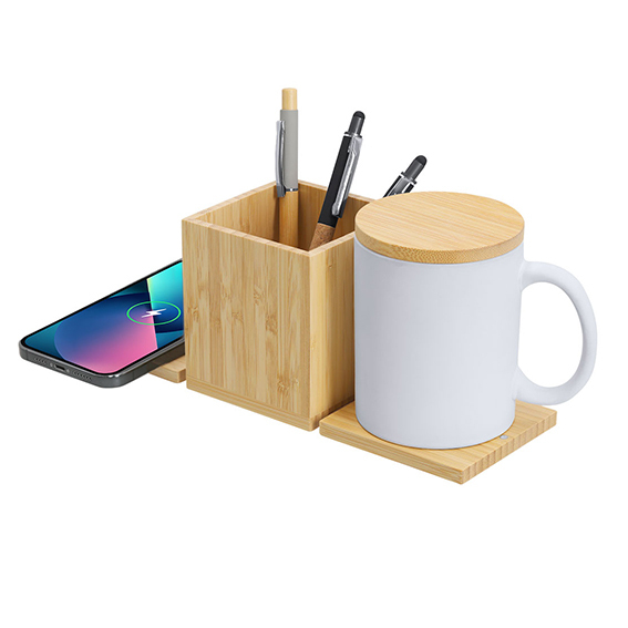 Portapenne Scaldatazza e Caricatore 