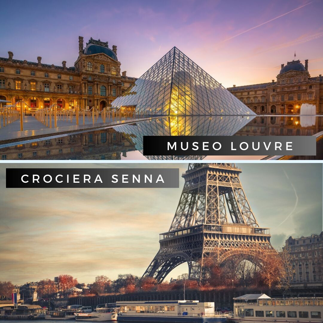 Museo del Louvre + Crociera Senna per 2 
