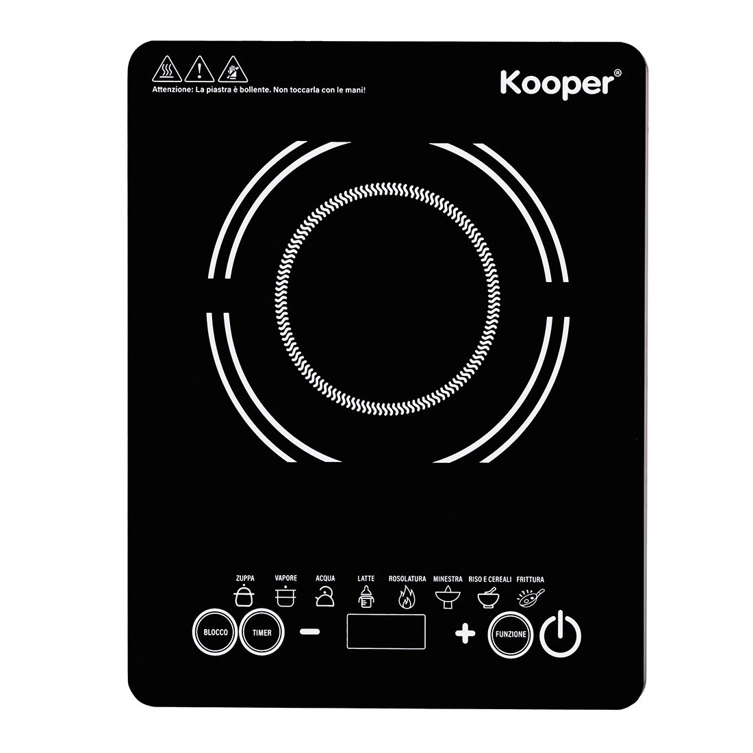 Piastra a induzione 1500W 