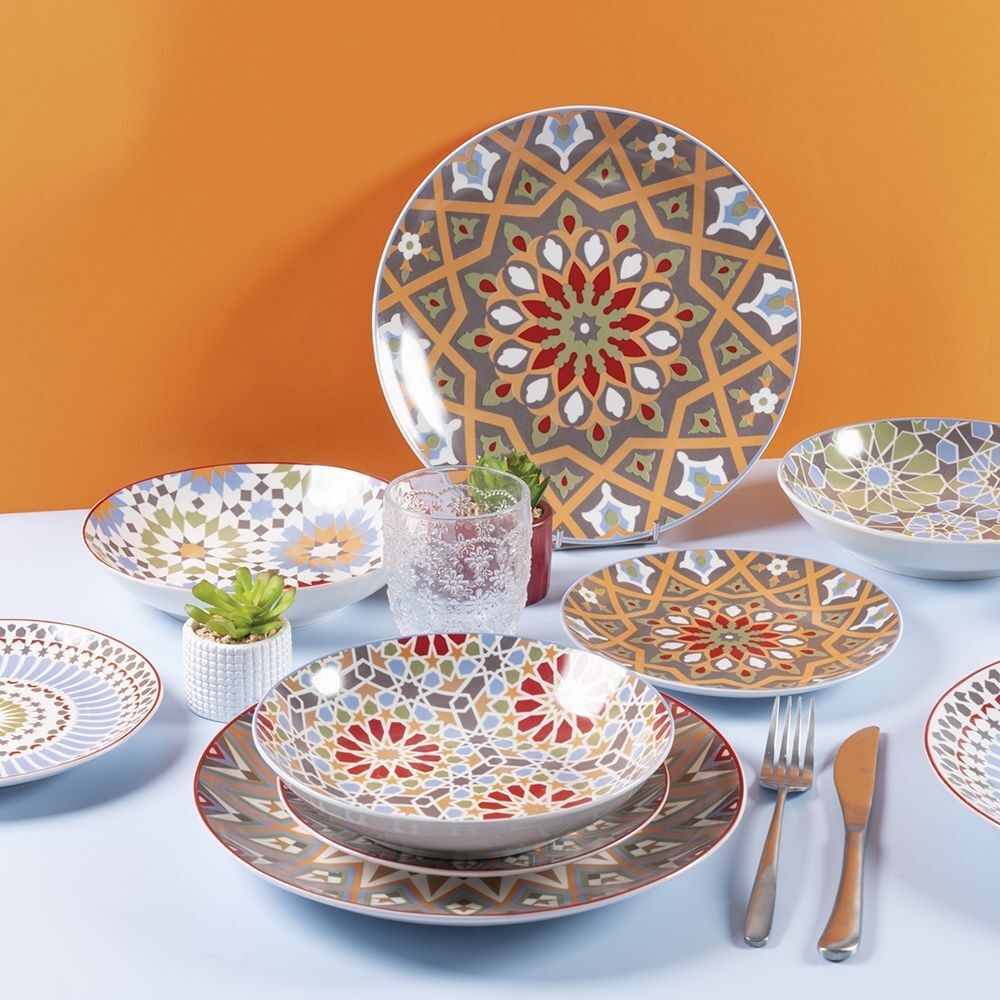 Servizio piatti 18 pz CASABLANCA 