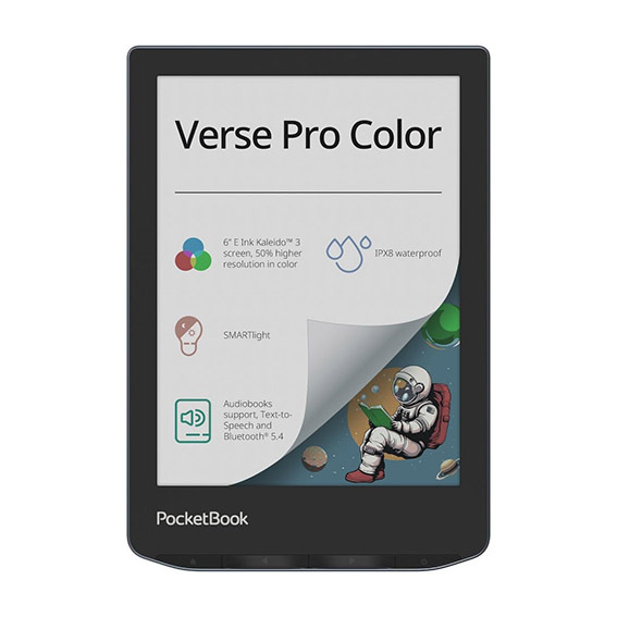 E-reader con schermo a colori 6'' 