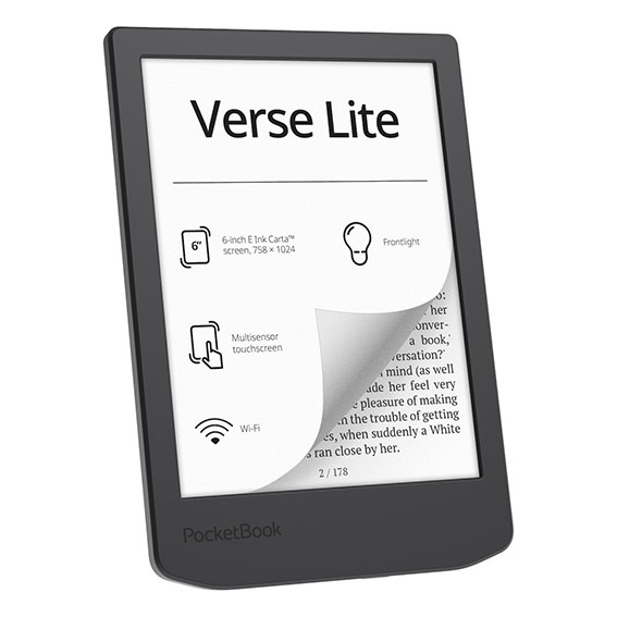 E-reader E Ink Carta da 6'' 
