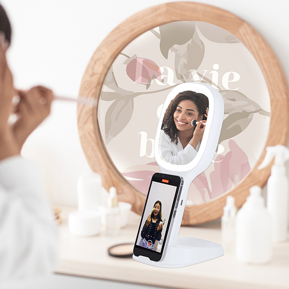 Specchio multifunzione wireless 15W 