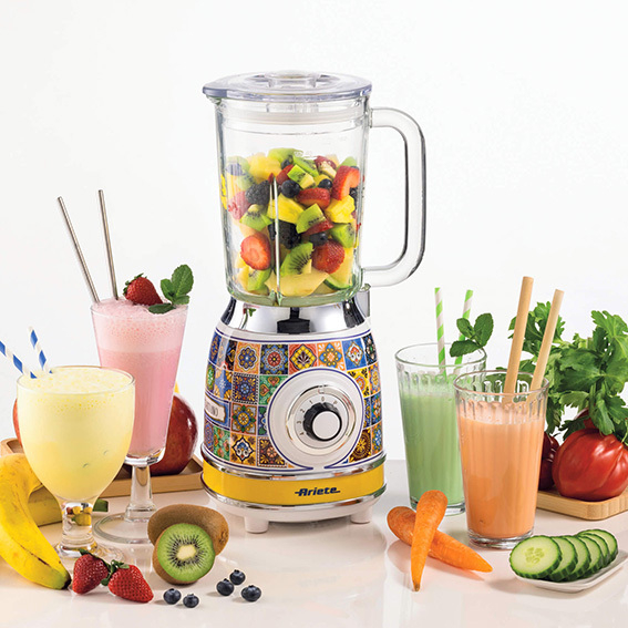 Frullatore POSITANO con tazza in vetro 