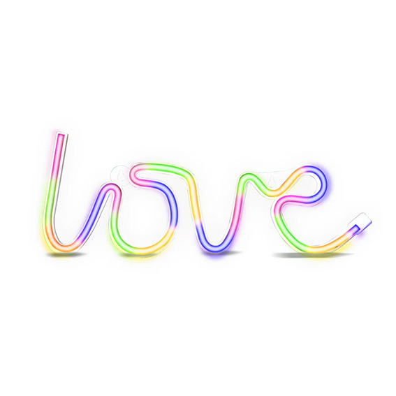 Insegna Luminosa a LED Love  