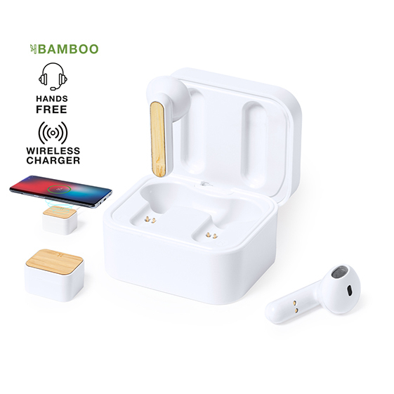 Auricolari con Caricatore wireless 