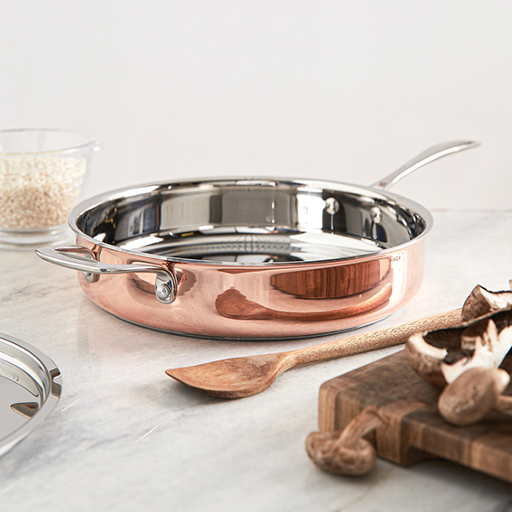 Padella in rame 28cm 