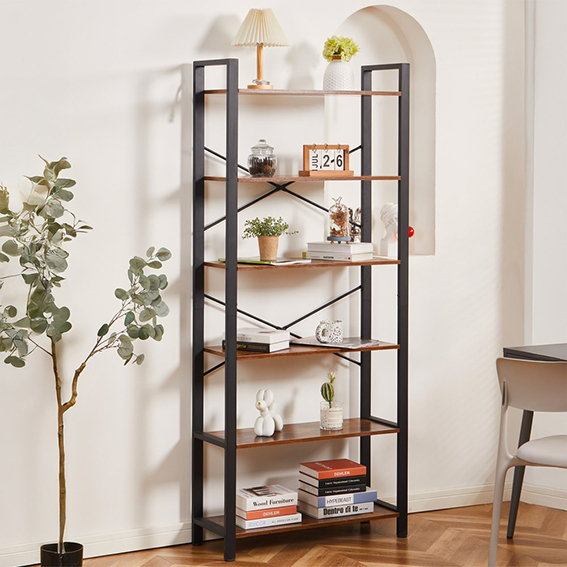 Libreria Industrial 6 ripiani 