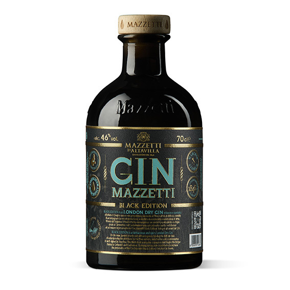 Black London Dry Gin 70cl 