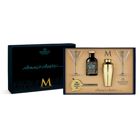 Momento Martini - Gin Black Edition e calici 