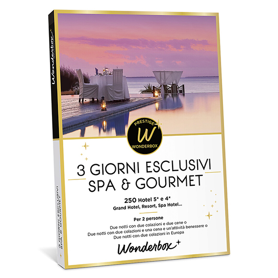 3 giorni esclusivi spa & gourmet 