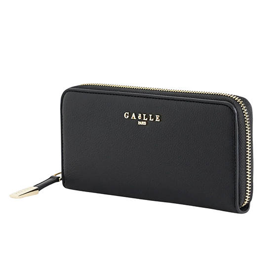 Gaelle Portafoglio Zip All Around Nero   