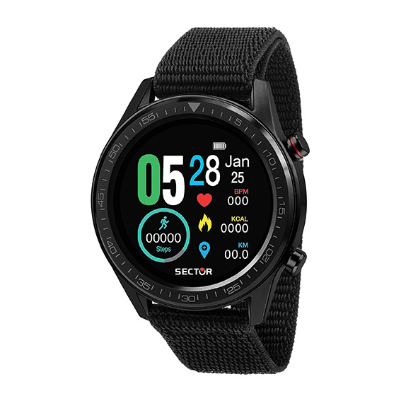 Smartwatch Uomo Nero S02