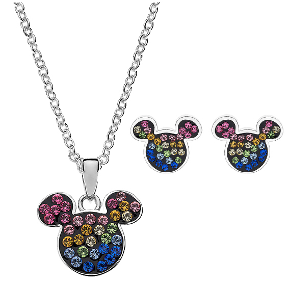 Set Collana e Orecchini Bambina Mickey Mouse