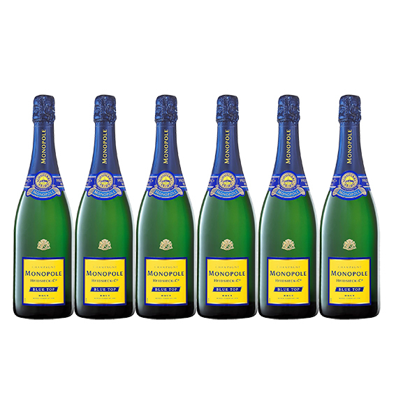 Champagne Brut AOC Blue Top - 6 btg