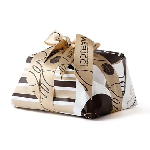 Panettone basso ai Tre Cioccolati