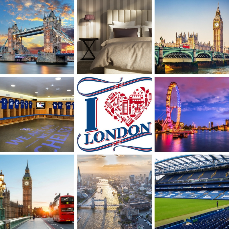 2 Notti a Londra +Tour stadio Stamford Bridge