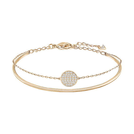 Bracciale rigido placcato oro rosa